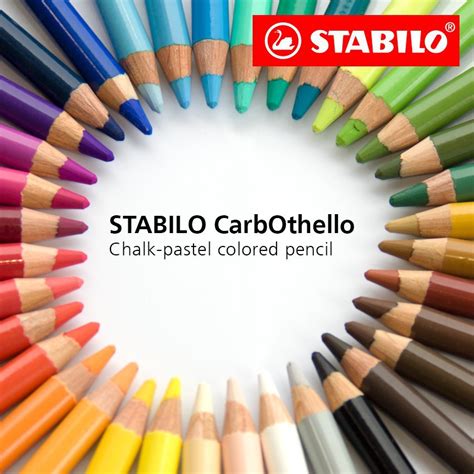 stabilo carbothello metal box of 60 colours|stabilo carbothello pastel pencil sharpener.